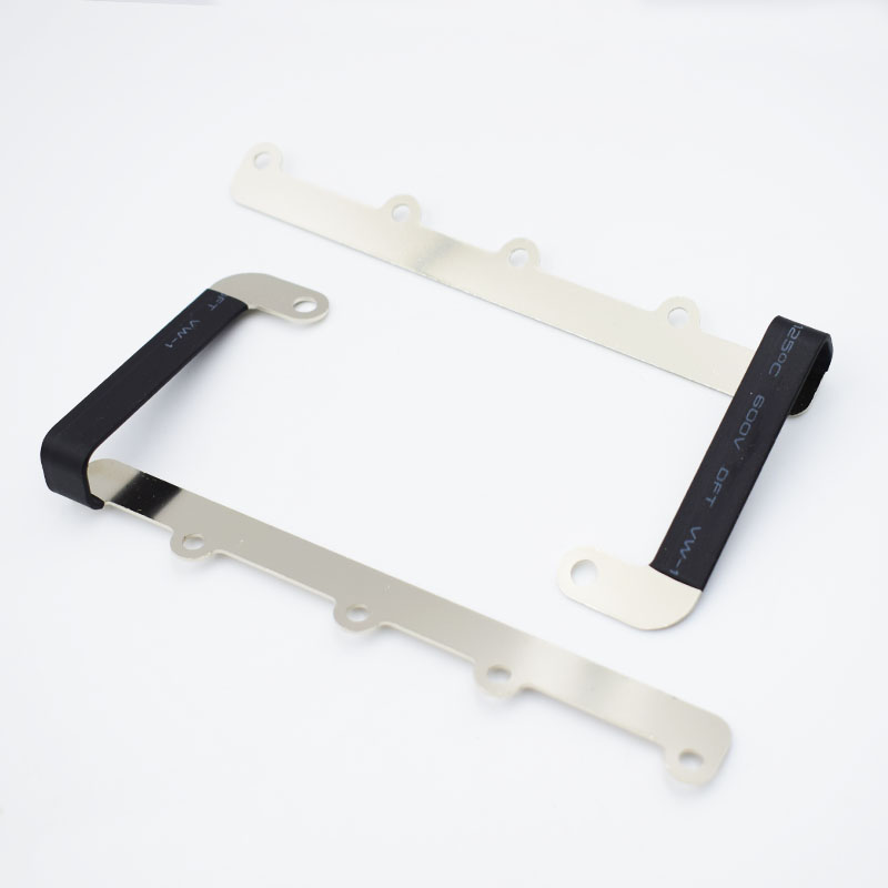 Aluminum Solid Busbar With  Shrink Plastic Shell For Battery